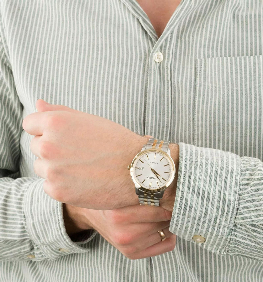 Часы Seiko 5 Regular SRPH92K1 — сталь c pvd покрытием, мужские