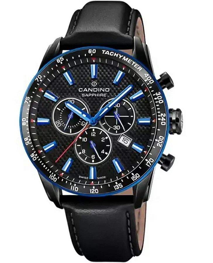 Часы Candino Gents Sport C4759/4 — мужские, черный