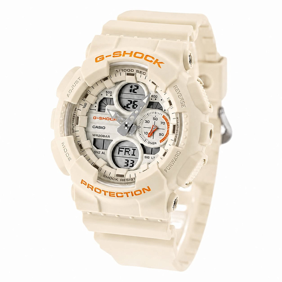 Часы Casio G-Shock GMA-S140-7A — кварцевые, пластик