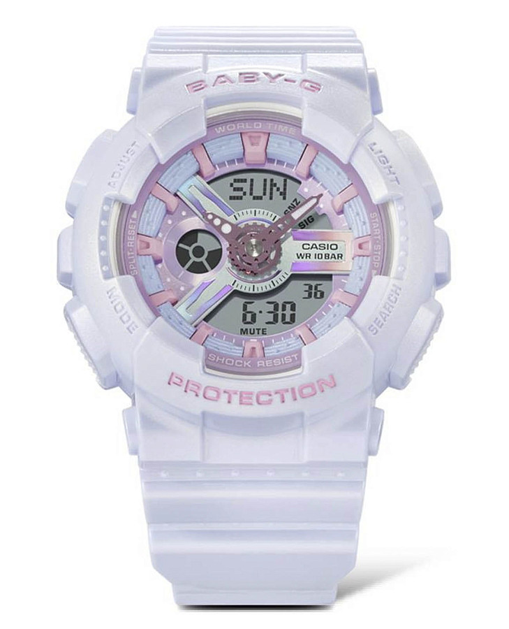 Часы Casio Baby-G BA-110FH-2ADR — кварцевые, пластик