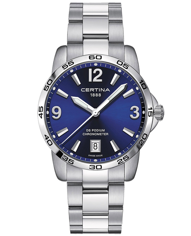 Часы Certina DS Podium 40mm C034.451.11.047.00 — мужские, синий