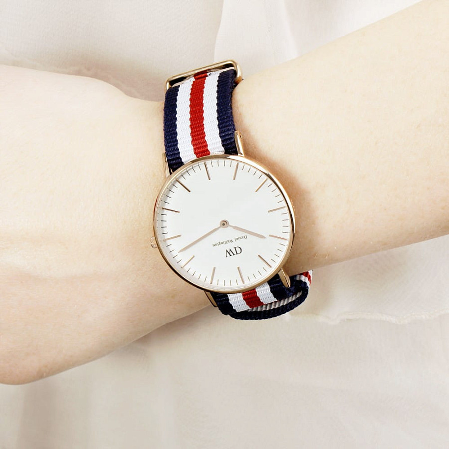 Часы Daniel Wellington Classic Canterbury DW00100030 — Швеция, кварцевые