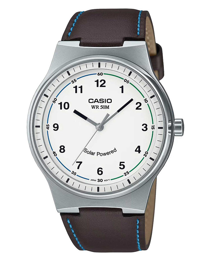 Часы Casio Collection MTP-RS105L-7B — мужские, белый