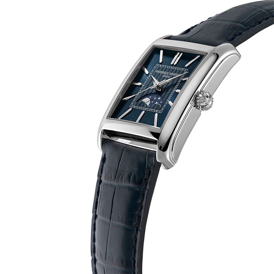 Часы Frederique Constant Classics Carree Moonphase Automatic FC-333N4C6 — механические, металл сталь