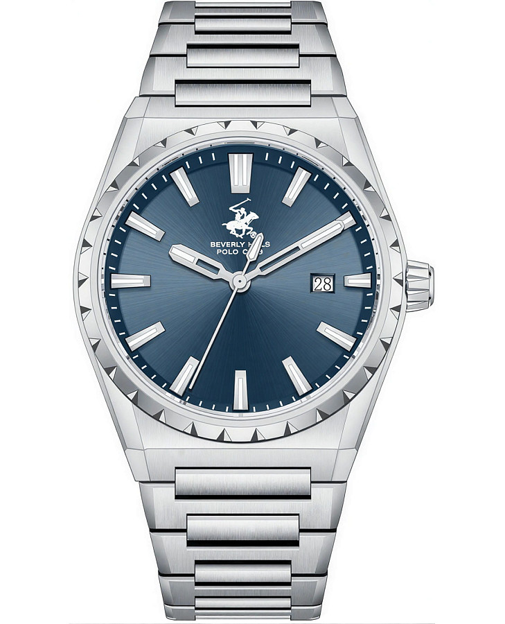 Часы Beverly Hills Polo Club BP3918X.390 — мужские, синий