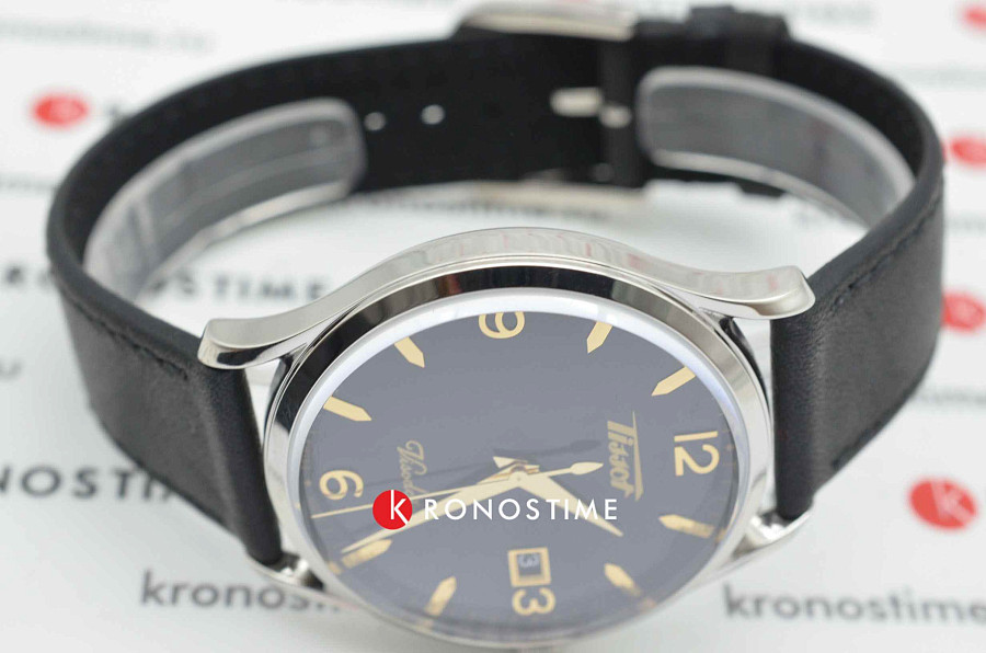 Часы Tissot Heritage Visodate T118.410.16.057.01 — черный, сталь металл