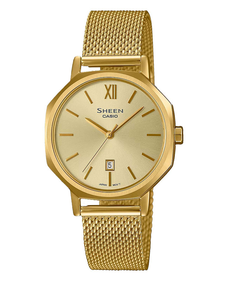 Часы Casio Sheen SHE-4554GM-9A — женские, черный