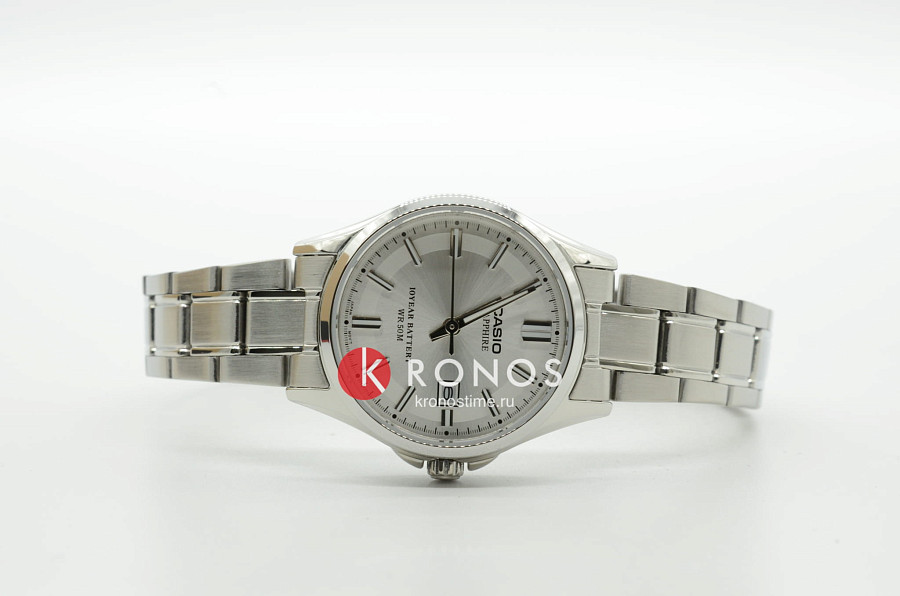 Часы Casio Collection LTS-100D-7A — кварцевые, сталь металл