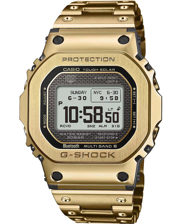 Часы Casio G-Shock GMW-BZ5000GD-9 — мужские, серый