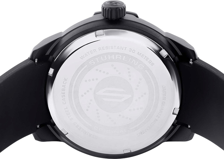 Часы Stuhrling Aviator 984.02 — кварцевые, сталь металл