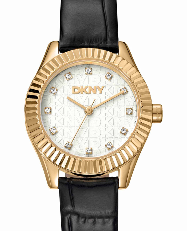 Часы DKNY Chambers Glitz DK1L017L0025 — кварцевые, металл сталь