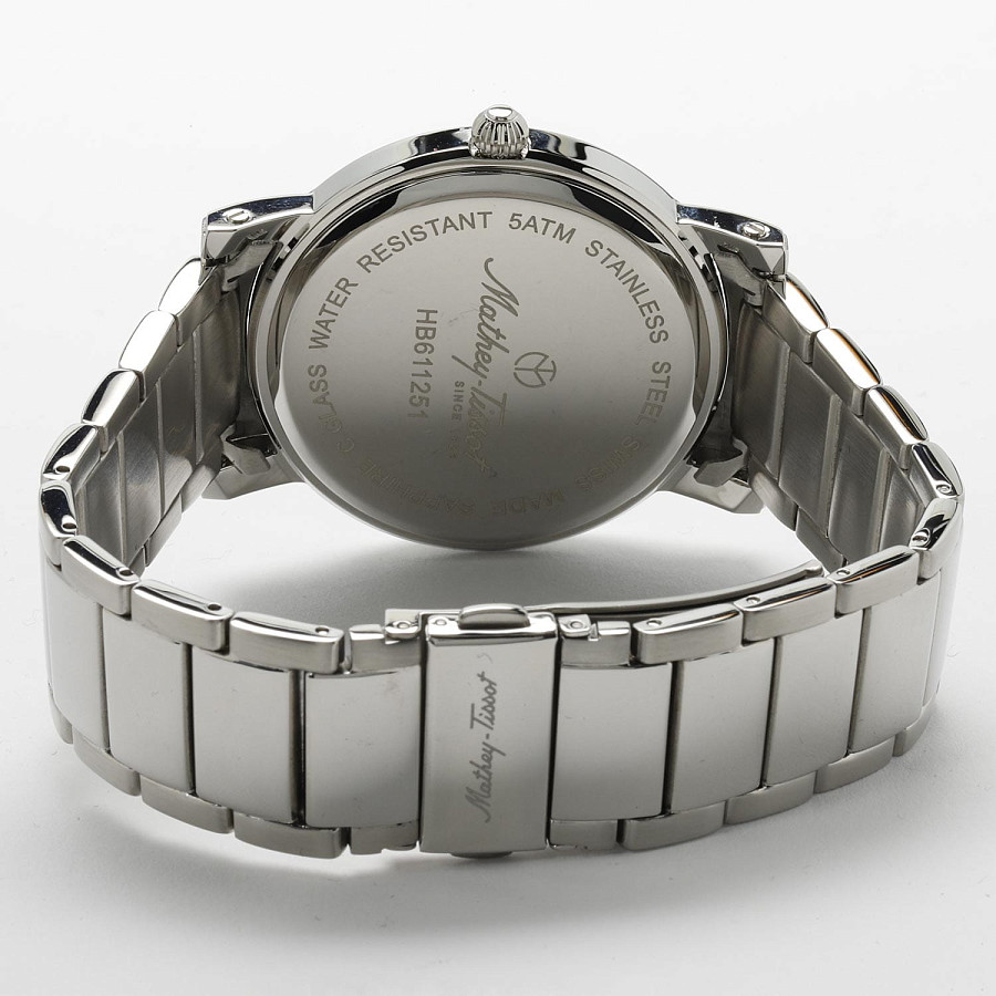 Часы Mathey-Tissot City Metal HB611251MAM — нержавеющая сталь 316l, мужские