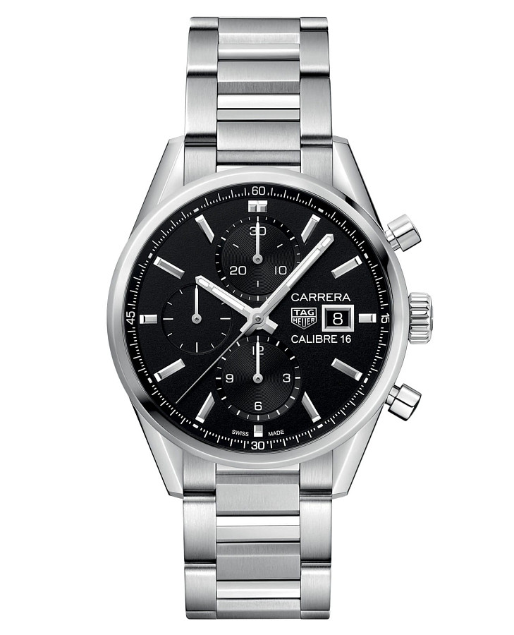 Часы TAG Heuer Carrera CBK2110.BA0715 — мужские, черный