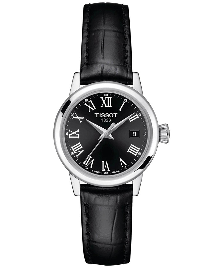 Часы Tissot Classic Dream Lady T129.210.16.053.00 — женские, черный