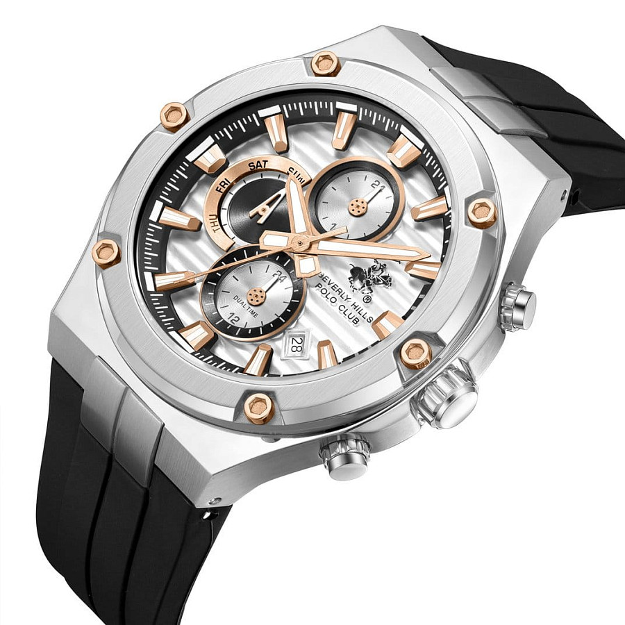Часы Beverly Hills Polo Club BP3822X.331 — кварцевые, сталь металл