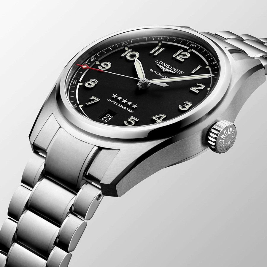 Часы Longines Spirit L3.410.4.53.6 — артикул L34104536, мужские