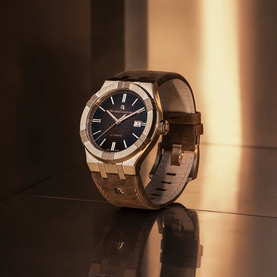 Часы Maurice Lacroix Aikon Automatic Bronze AI6008-BRZ01-730-3 — артикул AI6008-BRZ01-730-3