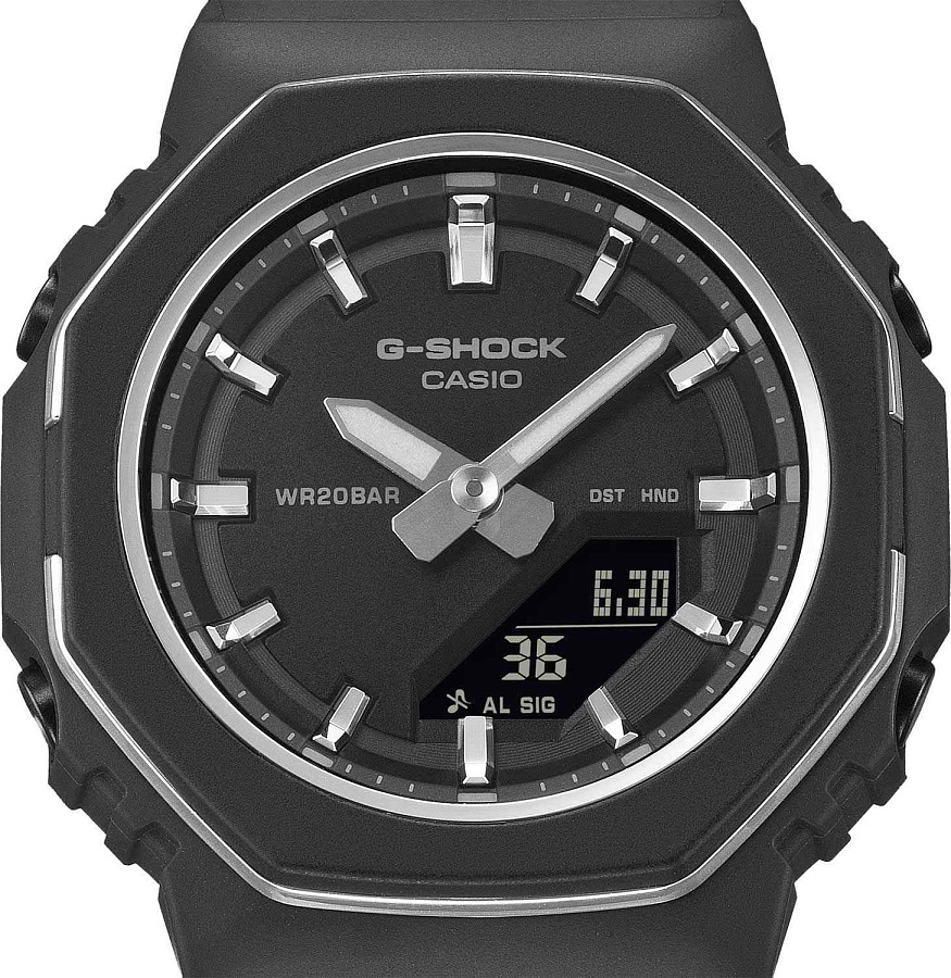 Часы Casio G-Shock GMA-P2110-1A — кварцевые, пластик