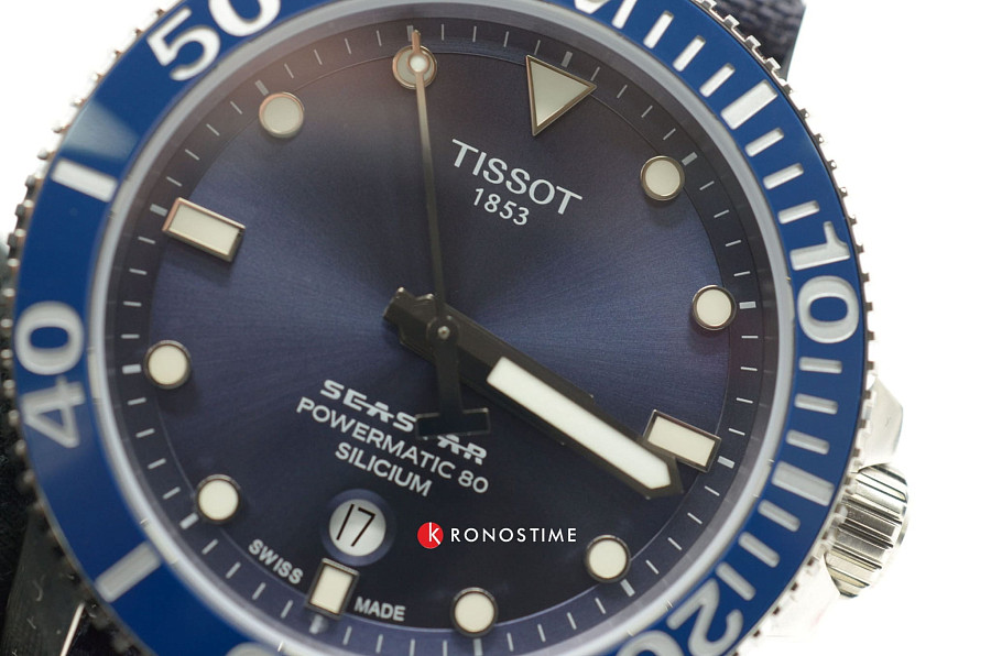 Часы Tissot Seastar 1000 Powermatic 80 Silicium T120.407.17.041.01 — артикул T1204071704101