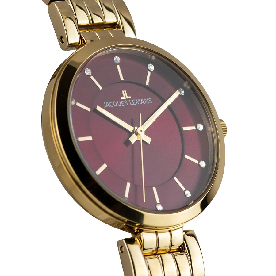 Часы Jacques Lemans Milano 1-2211H — кварцевые, сталь металл