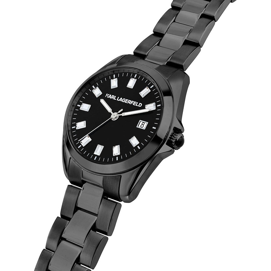 Часы Karl Lagerfeld Round Essentials R0553101513 — нержавеющая сталь с ip-покрытием, женские