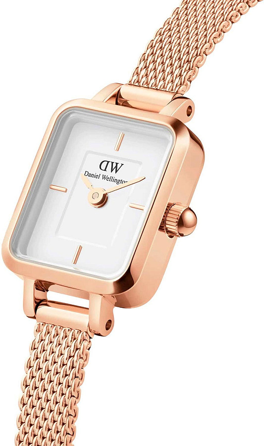 Часы Daniel Wellington Quadro Mini Melrose DW00100727 — сталь металл, Швеция
