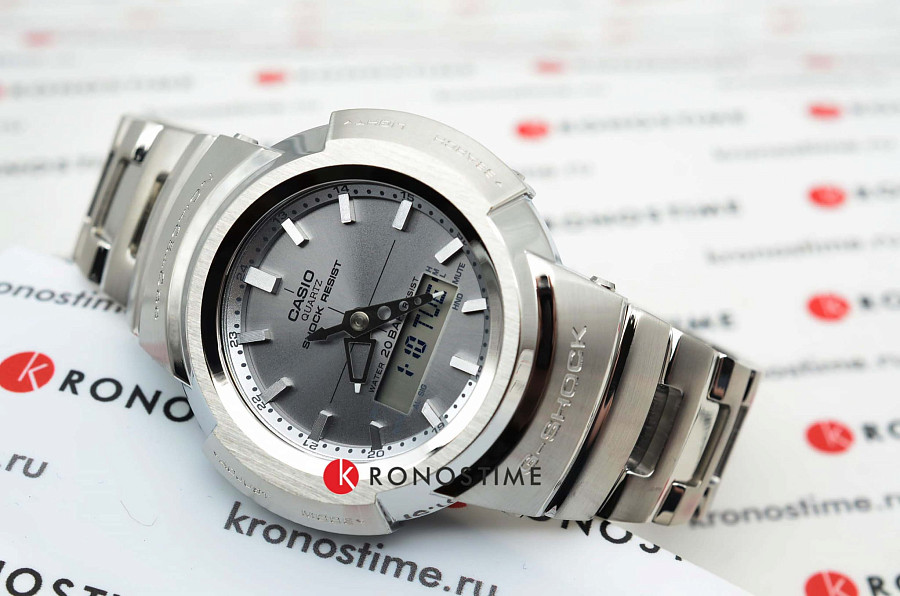 Часы Casio G-Shock AWM-500D-1A8DR (AWM-500D-1A8) — мужские, серебристый