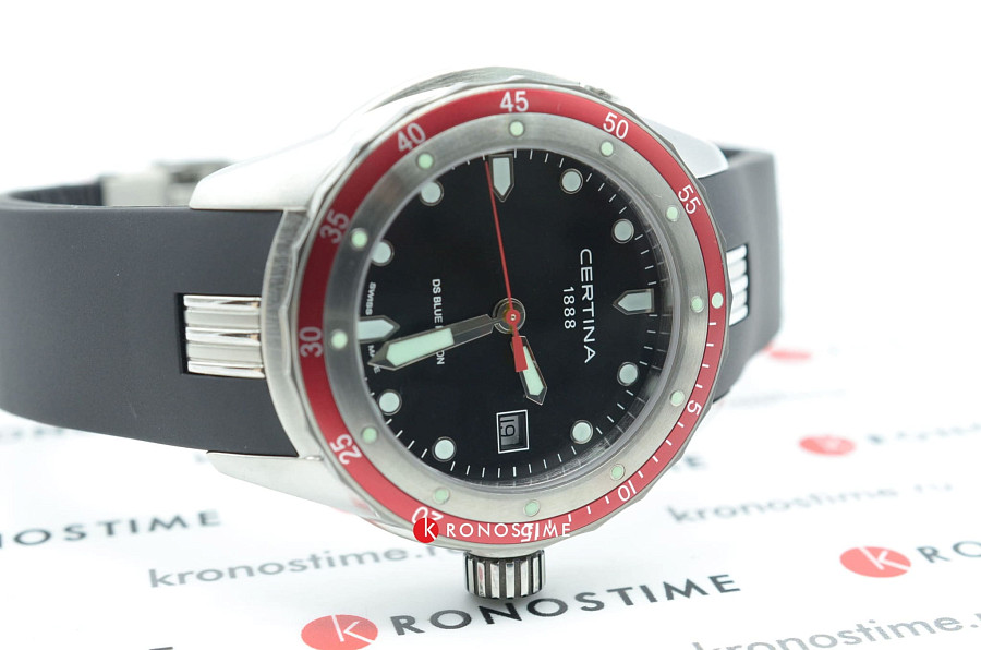 Часы Certina DS Blue Ribbon C007.410.17.051.01 — кварцевые, металл сталь