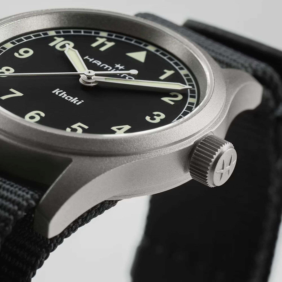 Часы Hamilton Khaki Field Quartz 33mm H69301430 — Швейцария, кварцевые