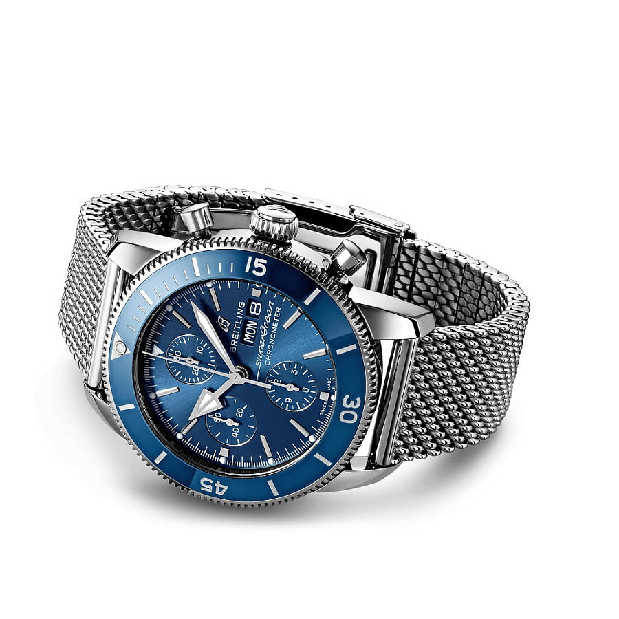 Часы Breitling Superocean Heritage Chronograph 44 A13313161C1A1 — металл сталь, Швейцария
