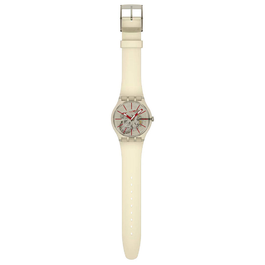 Часы Swatch Revealed In The Sand SO29K119 — женские, силикон
