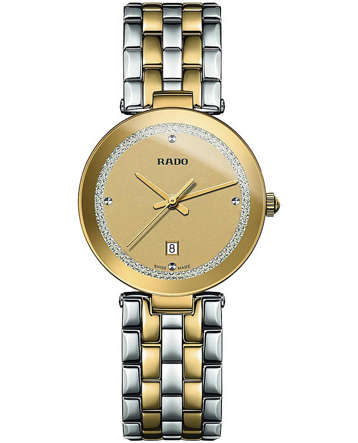 Часы Rado Florence R48872263 — женские, золотистый