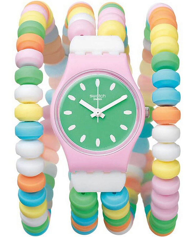 Часы Swatch Lady LP135B — женские, зеленый
