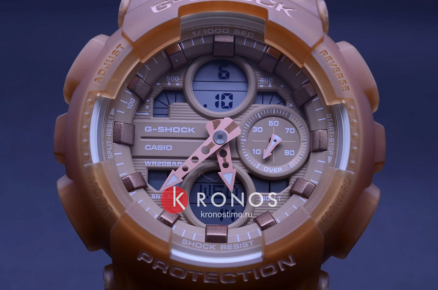 Часы Casio G-Shock GMA-S140NC-5A2 — электронные, пластик