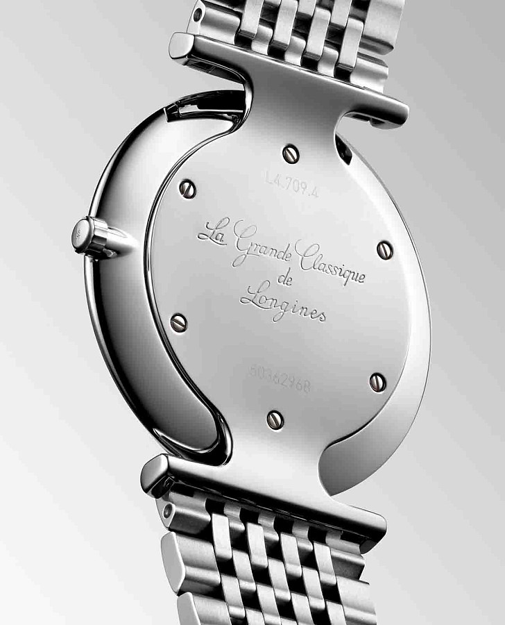 Часы Longines La Grande Classique L4.709.4.21.6 — кварцевые, металл сталь