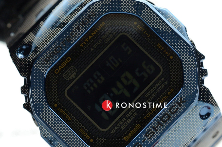 Часы Casio G-Shock GMW-B5000TCF-2 — титан металл, Япония