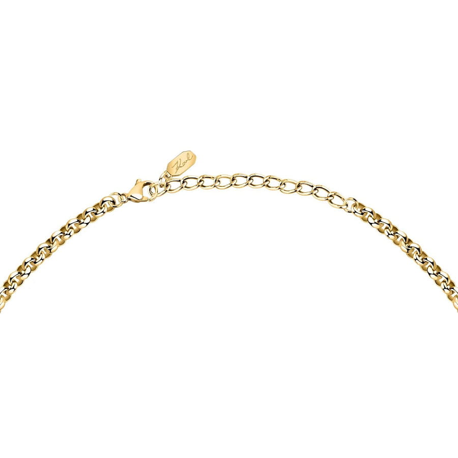 Часы Колье Karl Lagerfeld Bond Pave KLBJY01 с кристаллами