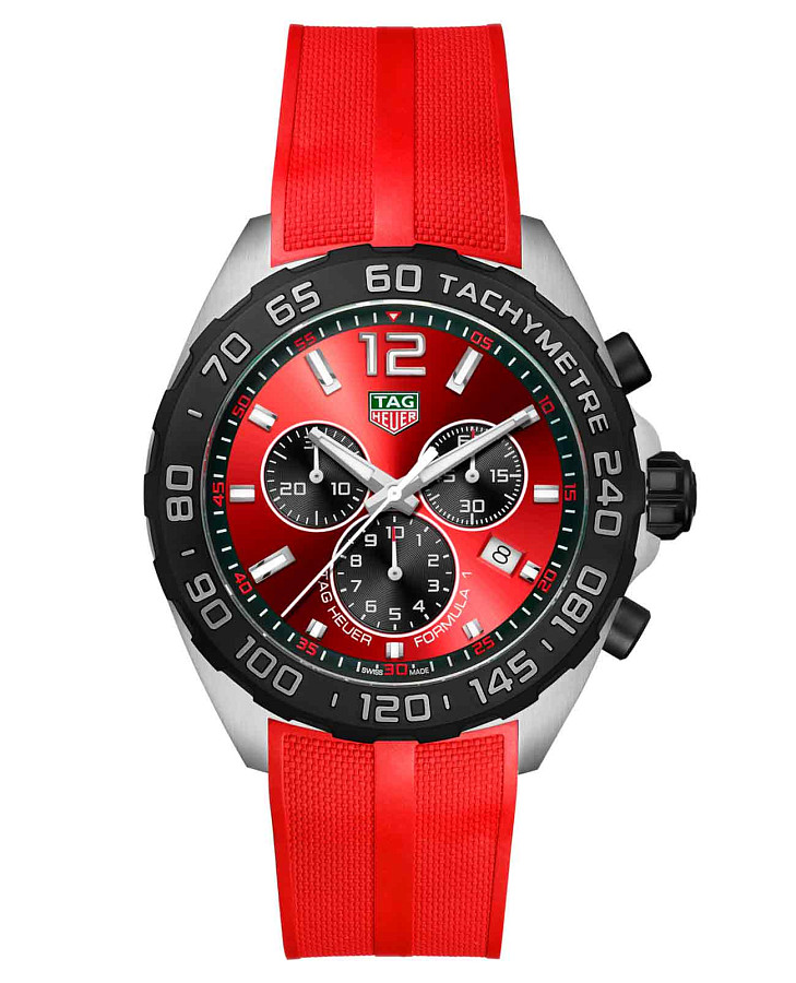 Часы TAG Heuer Formula 1 CAZ101AN.FT8055 — мужские, красный