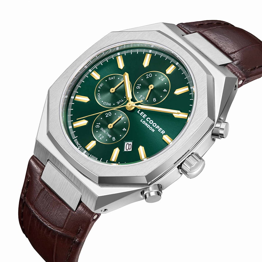 Часы Lee Cooper LC08168.374 — кварцевые, сталь металл