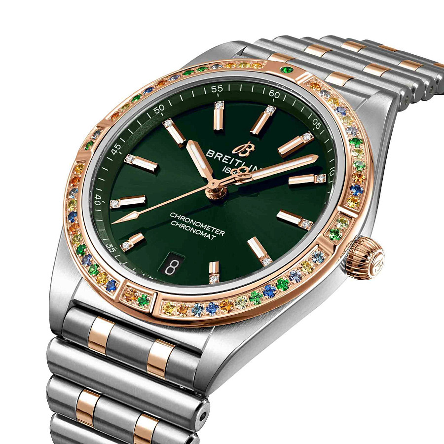 Часы Breitling Chronomat Automatic 36 U10380611L1U1 — механические, металл сталь