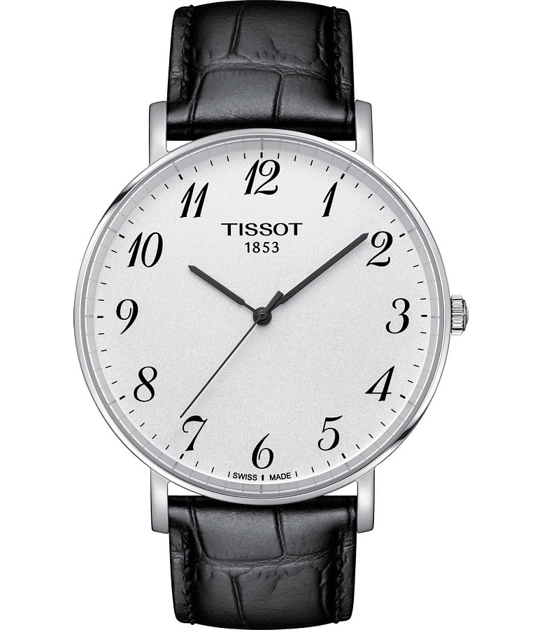 Часы Tissot Everytime Large T109.610.16.032.00 — мужские, белый