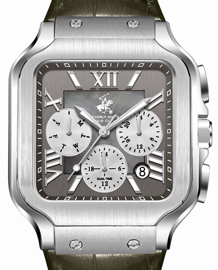 Часы Beverly Hills Polo Club BP3854X.365 — кварцевые, металл сталь