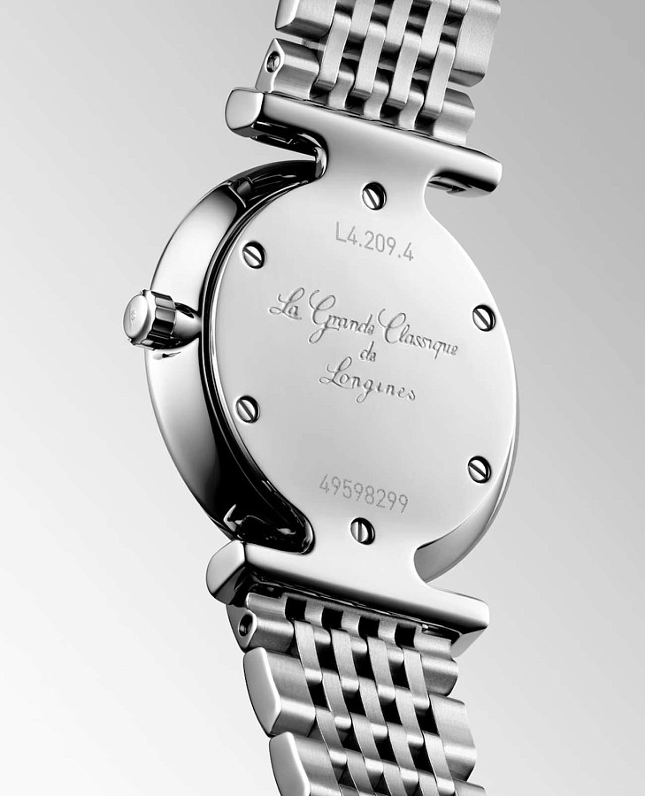Часы Longines La Grande Classique L4.209.4.81.6 — кварцевые, металл сталь