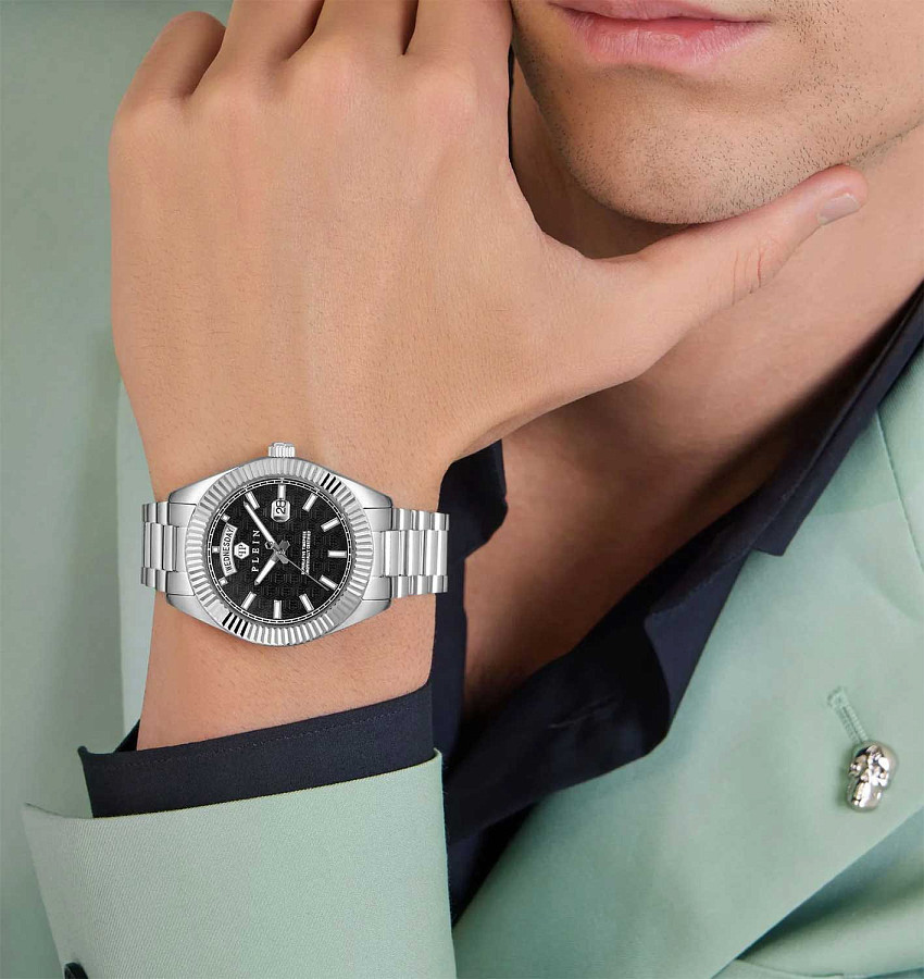 Часы Philipp Plein Date Superlative Gent PWPNA0824 — кварцевые, Германия, мужские