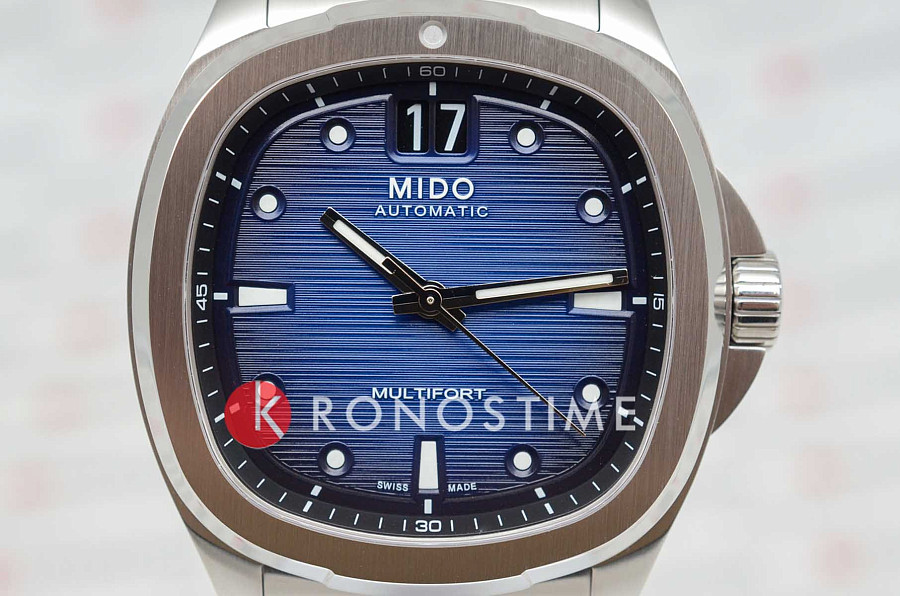 Часы Mido Multifort TV Big Date M049.526.11.041.00 — сталь металл, Швейцария