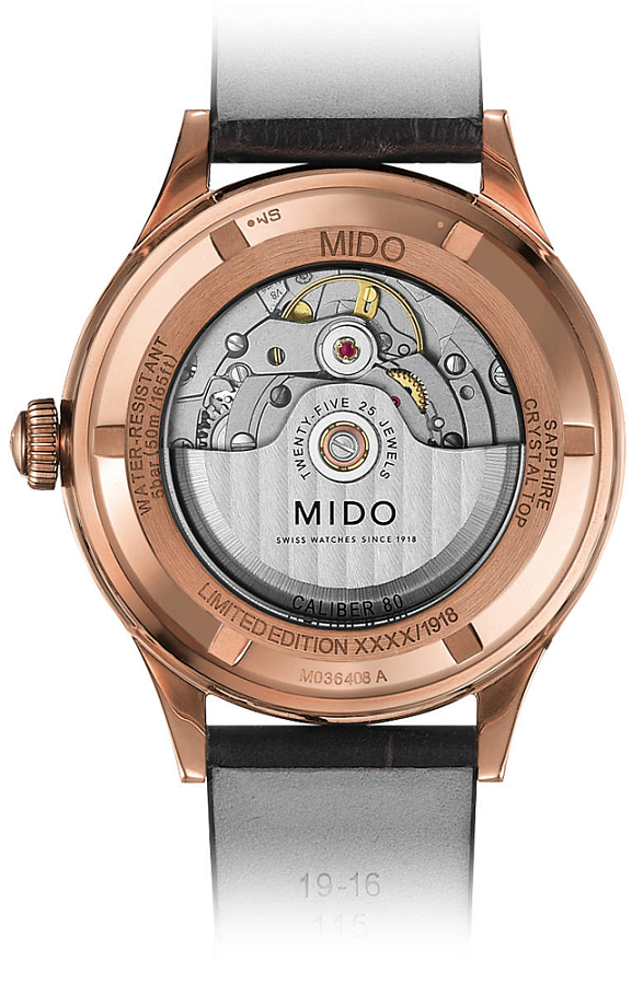 Часы Mido Multifort M036.407.36.031.00 — металл сталь, Швейцария