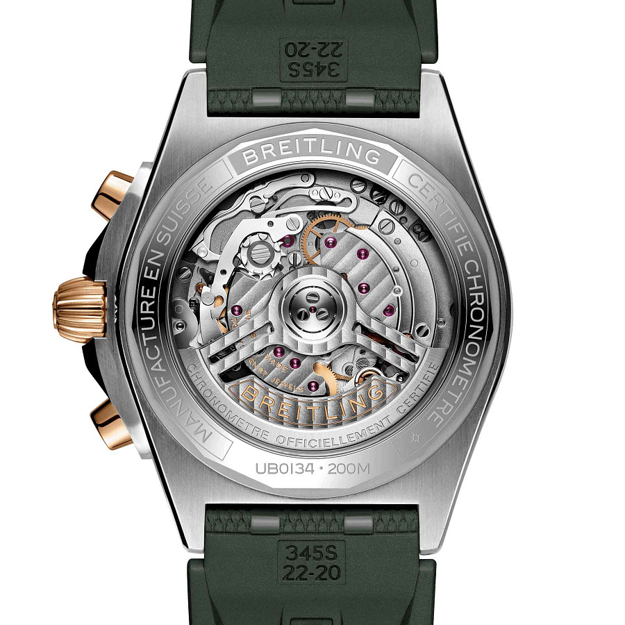 Часы Breitling Chronomat B01 42 UB0134131L1S1 — каучук, мужские