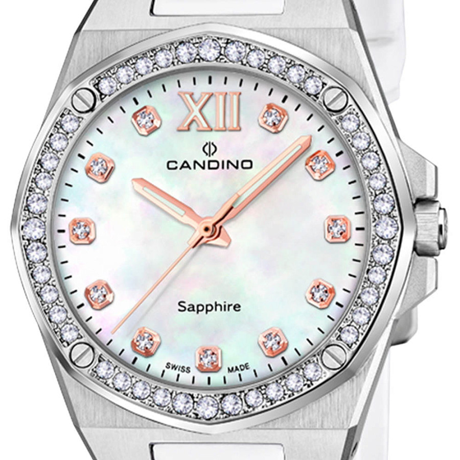 Часы Candino Elegance C4772/1 — кварцевые, металл сталь