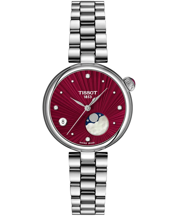 Часы Tissot Desir T152.223.11.426.00 — женские, бордовый