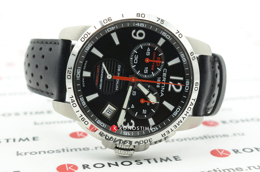 Часы Certina DS Podium Chronograph Lap Timer C034.453.16.057.00 — артикул C0344531605700
